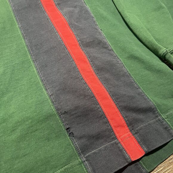 Mens size XL long sleeve rugby collared Van Heusen shirt Vintage - Picture 11 of 11